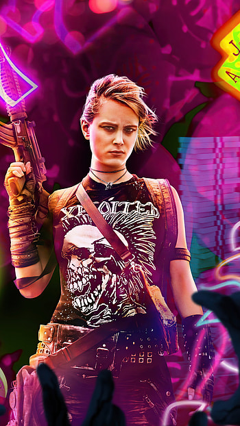 Nora Arnezeder, Lily character, Character poster , Sony Xperia HD phone wallpaper