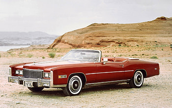 Cadillac Fleetwood, retro cars, 1976 cars, american cars, red cabriolet, 1976 Cadillac Fleetwood, Cadillac HD wallpaper