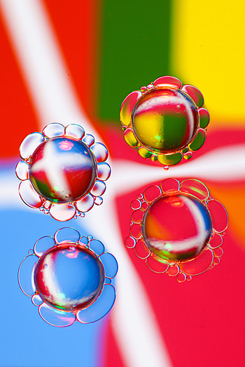 Bubbles, Transparent, Macro, Multicolored, Motley, Liquid HD phone wallpaper
