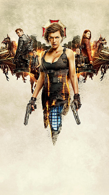 Resident Evil: The Final Chapter (2022) movie HD phone wallpaper