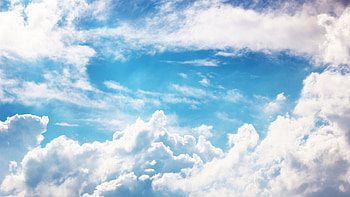 In Heaven, blue, skies, SkyPhoenixX1, wind, heaven, air, clouds, nature, sky, cloud HD wallpaper