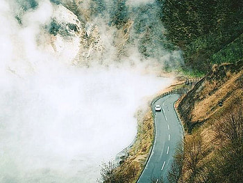 Beautiful-Road, , cool, road, beautiful, mountains HD wallpaper