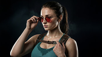 Lara Croft Supremacy, sophie-turner, lara-croft, tv-series, amazon-prime-video, artwork, art, digital-art, tv-shows HD wallpaper