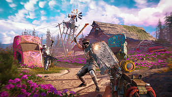 Far Cry New Dawn, video game, 2018, fight HD wallpaper
