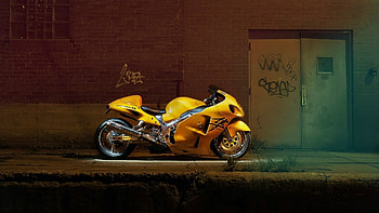 Suzuki Hayabusa 1300, 1300, super bike, Hayabusa, Suzuki, motorbike HD wallpaper