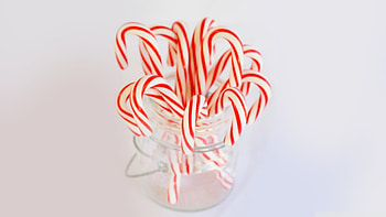 Candy cane ultra , Festive background, Peppermint delight, High resolution HD wallpaper