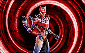 Danger Zone, red grunge background, Fortnite, vortex, Fortnite characters, Danger Zone Skin, Fortnite Battle Royale, Danger Zone Fortnite HD wallpaper