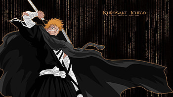 Preview ichigo kurosaki, guy, kimono, sword HD wallpaper