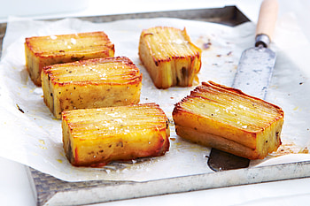 Elegant potato dish, Layered paving, Chef's creation, Potato pave recipe HD wallpaper