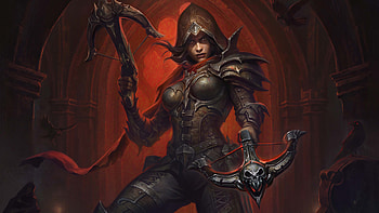Demonhunter Female Diablo Immortal HD wallpaper