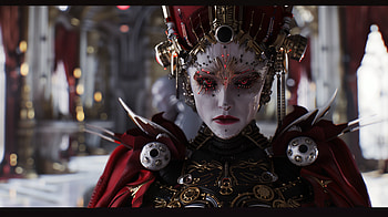 Majestic Dark Queen, dark, queen, fantasy, costume, portrait, Dark Fantasy HD wallpaper