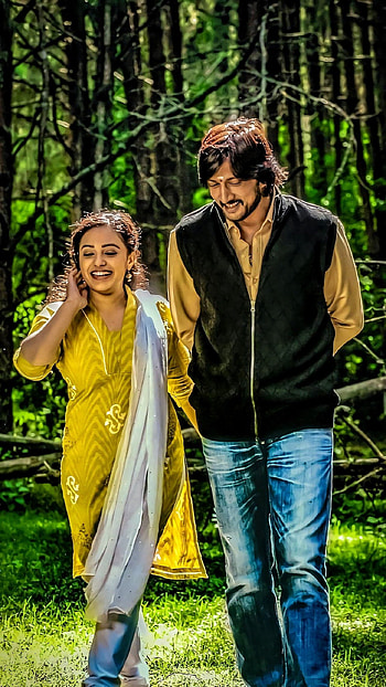Kottigobba 2, nithya menon, sudeep HD phone wallpaper