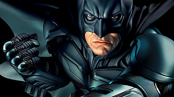 Batman, black, mask, fantasy, art, comics, luminos HD wallpaper