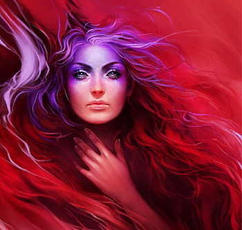 Crymysyn, artwork, cg, fantasy, female HD wallpaper