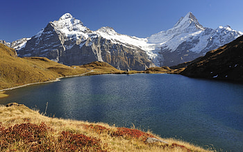 Landscape, Mountains, Lakes HD wallpaper