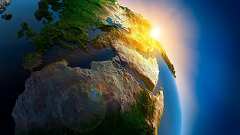 Landscape, Planets HD wallpaper