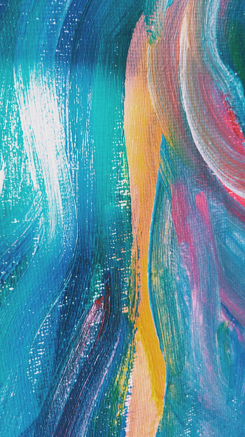 Abstract, Multicolored, Motley, Lines, Paint, Canvas HD phone wallpaper
