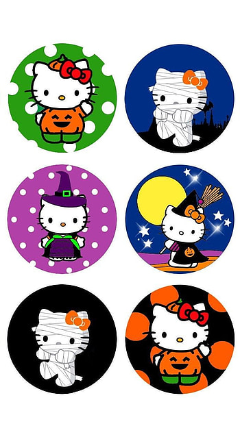 Hii kittys, anime HD phone wallpaper