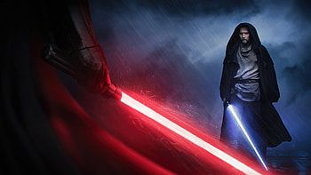 Darth Vader Vs Obi Wan Kenobi Jedi Obi-Wan Kenobi HD wallpaper