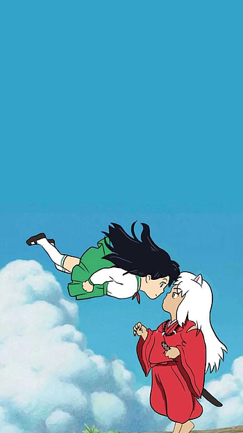 InuYasha and Kagome , , Timeless love story, Anime masterpiece HD phone wallpaper
