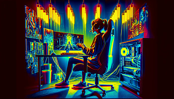 Immerse Yourself in Gaming: Ultra, gamer, video game, technology, computer, virtual reality HD wallpaper