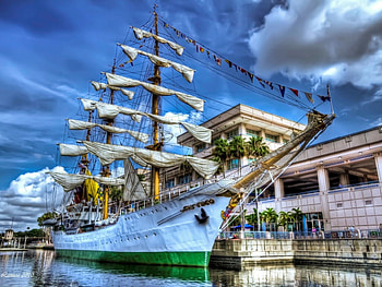 Sailing-Ship, boat, Ship, Sailing, sky HD wallpaper