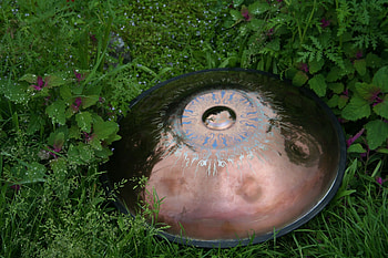 Moonlight Artemis handpans, Melodic visions, Captivating rhythms, Musical enchantment HD wallpaper
