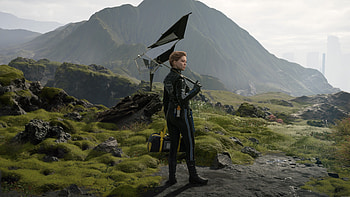 Woman, outdoor, Death Stranding, E3 2018, game HD wallpaper