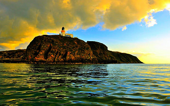 LIGHTHOUSE, landscape, sea, rock HD wallpaper