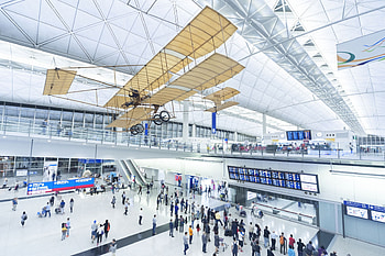 Hong Kong International Airport, Terminal aesthetics, Captivating , Architectural marvel HD wallpaper