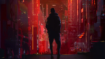 California Street Digital Art , artist, artwork, digital-art, artstation, alone HD wallpaper