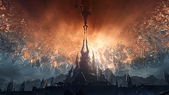 Shadowlands: Shattered Sky, video game, World of Warcraft: Shadowlands HD wallpaper