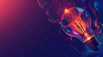 Neon Glow Light Bulb, light bulb, neon HD wallpaper
