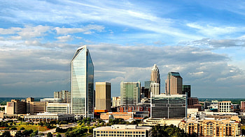 Charlotte NC Skyline, Skyline graphy, Skyscrapers, Dominant payroll HD wallpaper