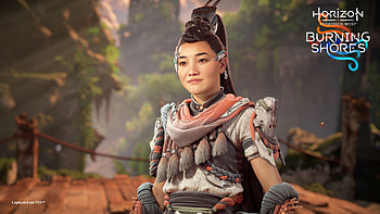 Horizon Forbidden West: The Burning Shore's, video game, Horizon Forbidden West HD wallpaper