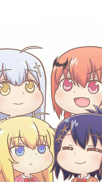 Gabriel DropOut, Chibi , Anime chibi, Characters HD phone wallpaper