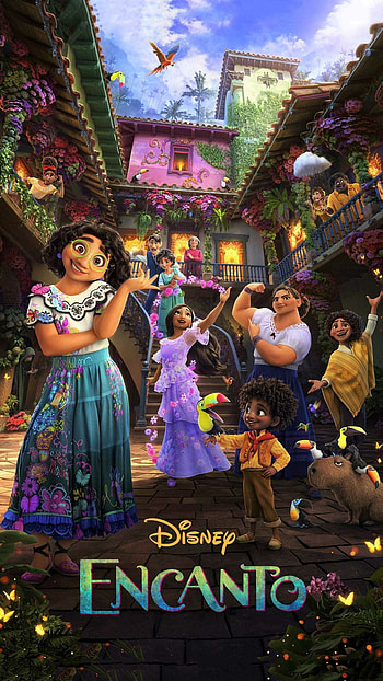 Encanto, Disney animation, Breathtaking visuals, Heartwarming story HD phone wallpaper