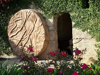 Empty tomb of Jesus, god, jesus, tomb, christ, easter, resurrection, gospel HD wallpaper
