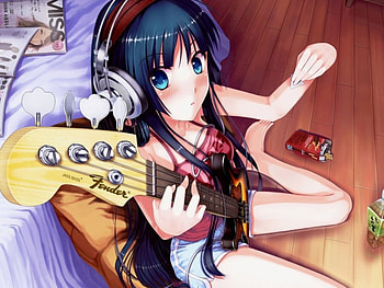 Mio_Akiyama, anime, k-on HD wallpaper