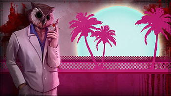 Preview hotline miami, owl, art, game HD wallpaper