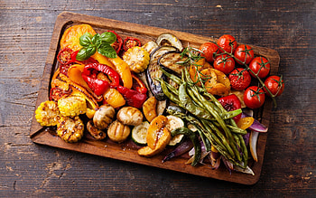 Vegetables, tomato, fruit, food HD wallpaper