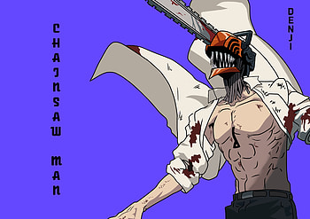 Denji, Denji (Chainsaw Man), manga, Anime, Chainsaw Man HD wallpaper
