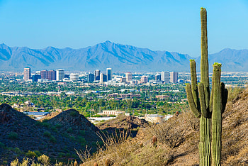 Phoenix Skyline, Retirement destinations, Growing city, Vibrant community HD wallpaper