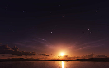 Amazing sunset, Q beauty, Stunning colors, perfection HD wallpaper