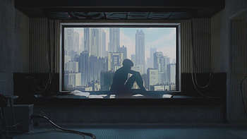 Ghost in the Shell, Anime, Window Scene, Crystals Workshop Skizzen HD wallpaper