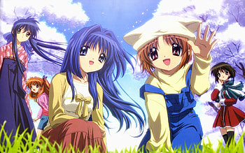 Hello!, kanon, anime, spring, hat HD wallpaper