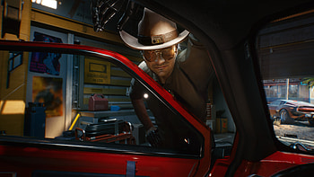 Cyberpunk 2077 Man Look HD wallpaper