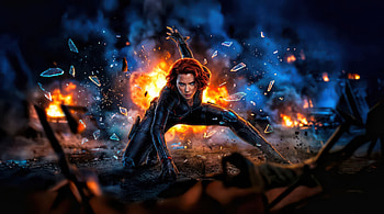 Black Widow Silent Vengeance, black-widow, superheroes, artwork, art, digital-art, ai HD wallpaper
