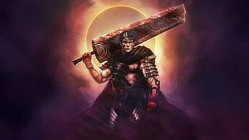 Berserk Guts The Lone Wolf, berserk, anime, artist, artwork, digital-art, artstation HD wallpaper