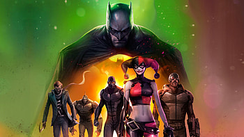 Batman Assault On Arkham, batman-assault-on-arkham, movies, animated-movies, superheroes, joker, batman, harley-quinn HD wallpaper
